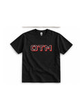 OTM Block Tee Black realistic product image